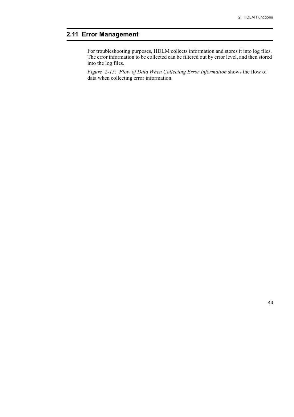 11 error management | HP Hitachi Dynamic Link Manager Software User Manual | Page 67 / 492
