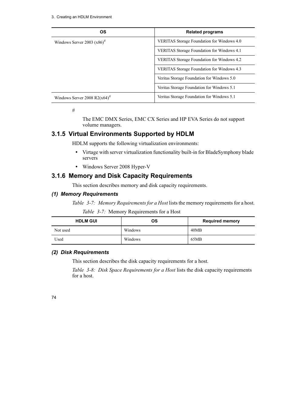 5 virtual environments supported by hdlm | HP Hitachi Dynamic Link Manager Software User Manual | Page 98 / 492