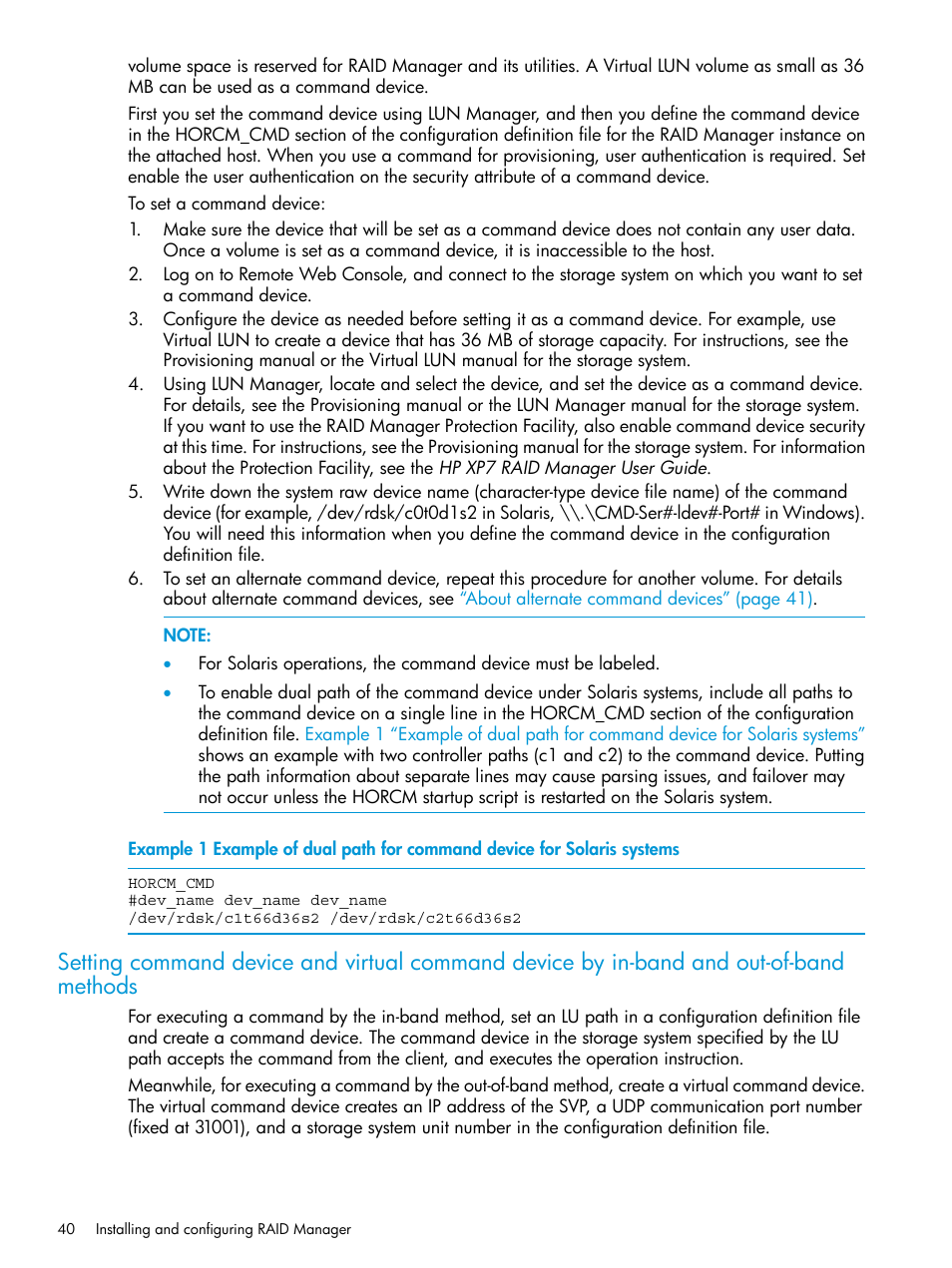 HP XP Racks User Manual | Page 40 / 97