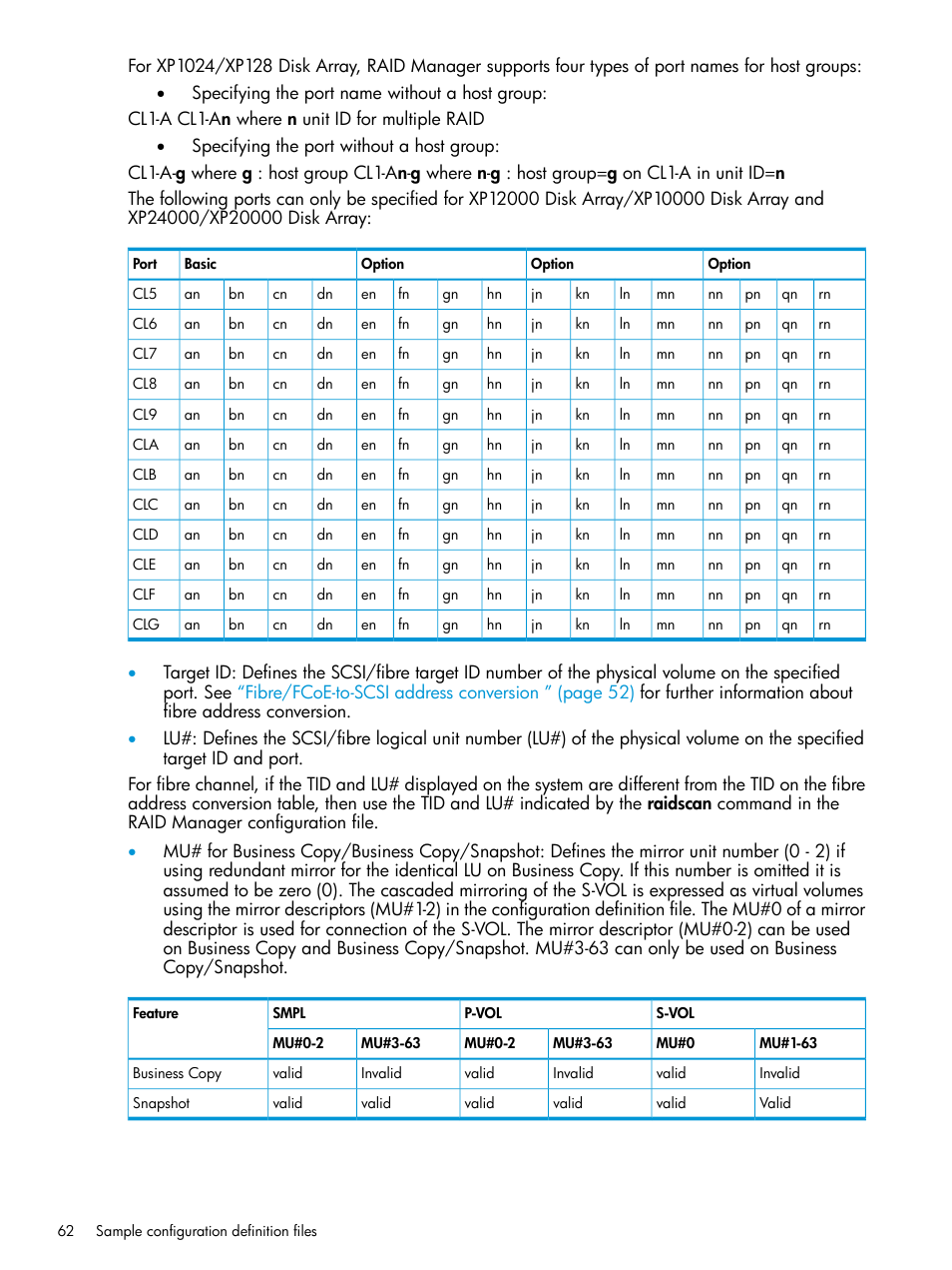 HP XP Racks User Manual | Page 62 / 97