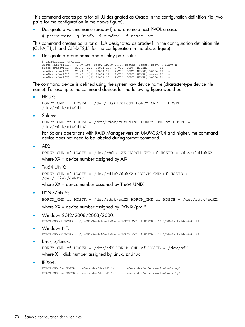 HP XP Racks User Manual | Page 70 / 97