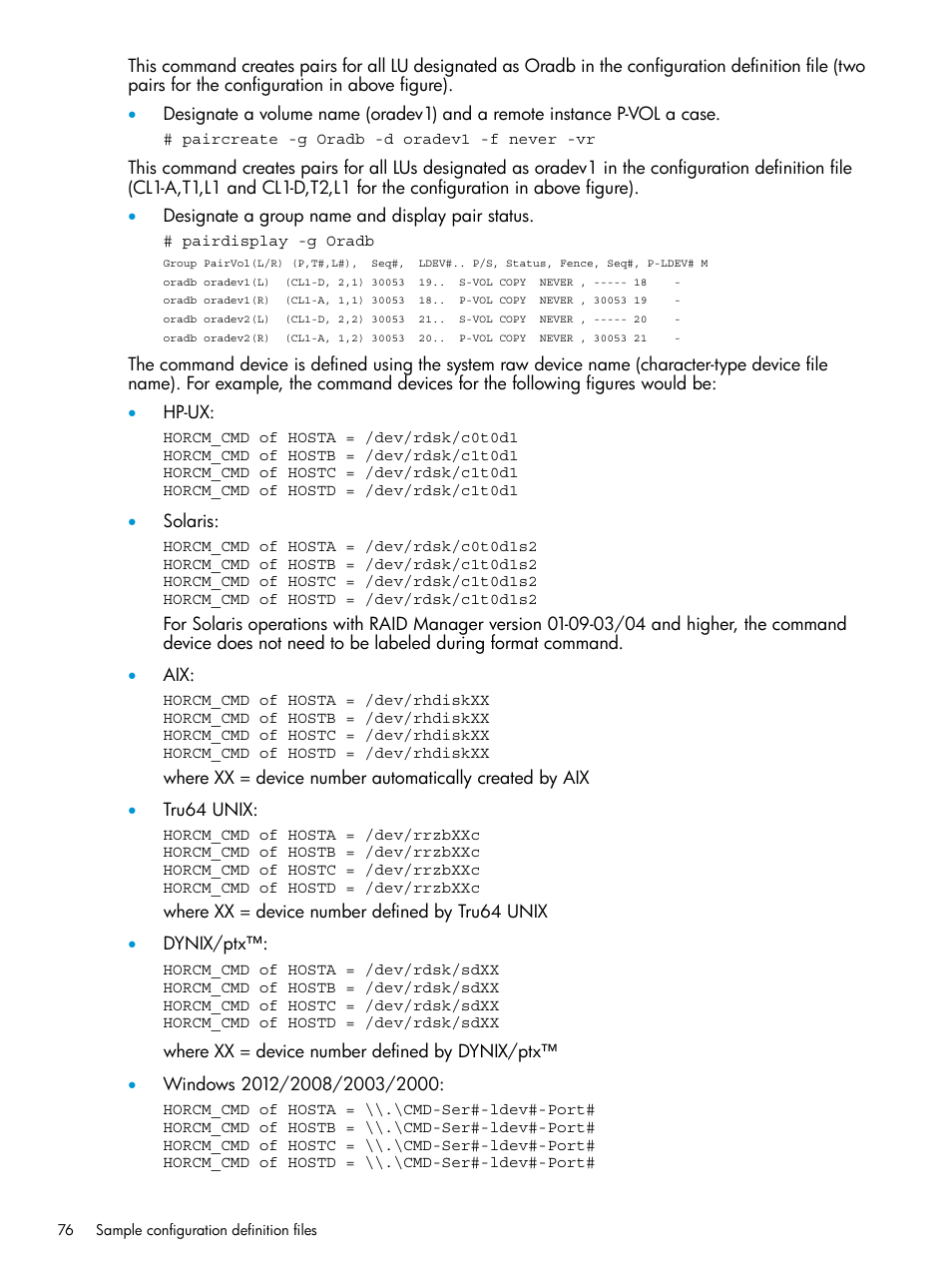 HP XP Racks User Manual | Page 76 / 97