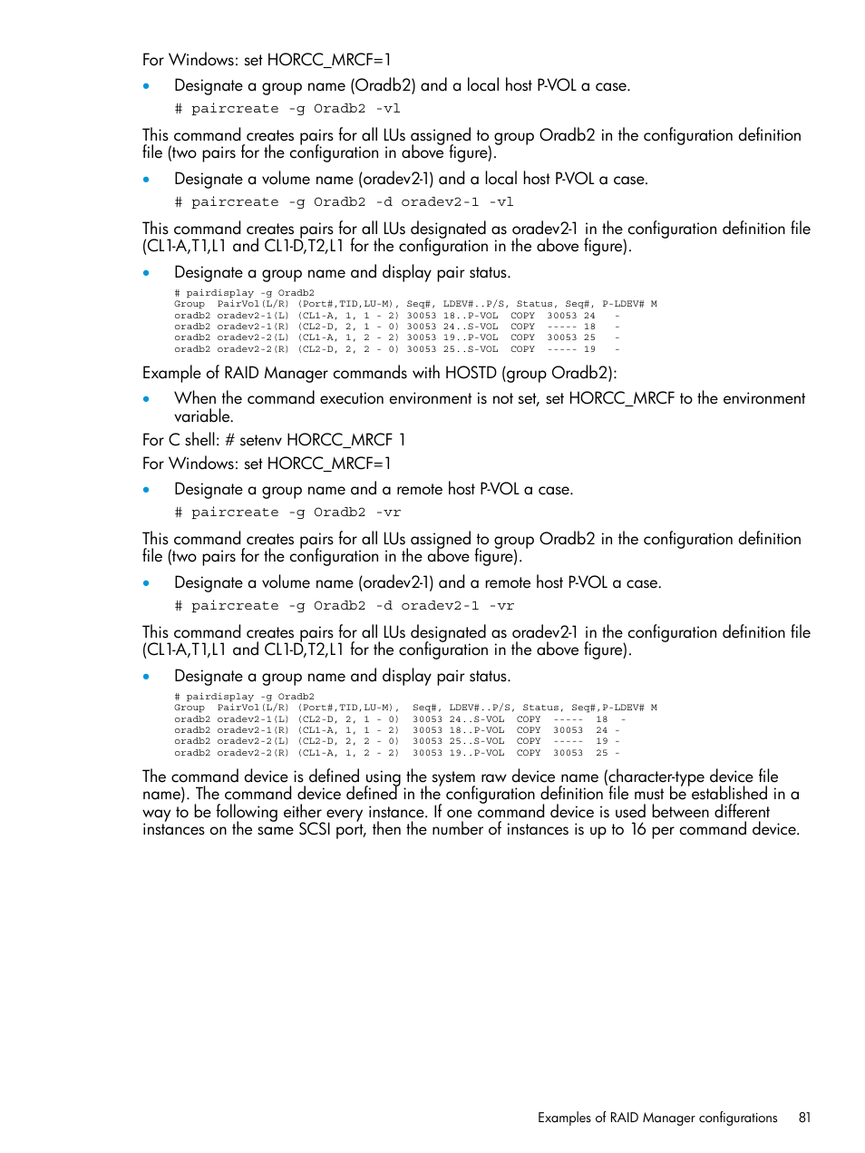 HP XP Racks User Manual | Page 81 / 97