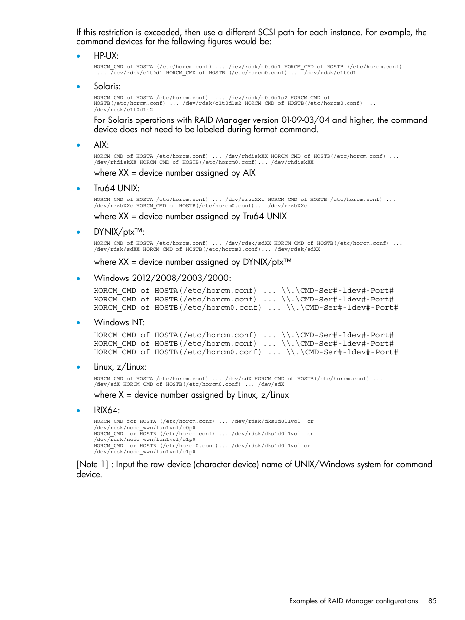 HP XP Racks User Manual | Page 85 / 97