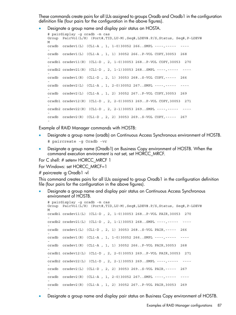 HP XP Racks User Manual | Page 87 / 97