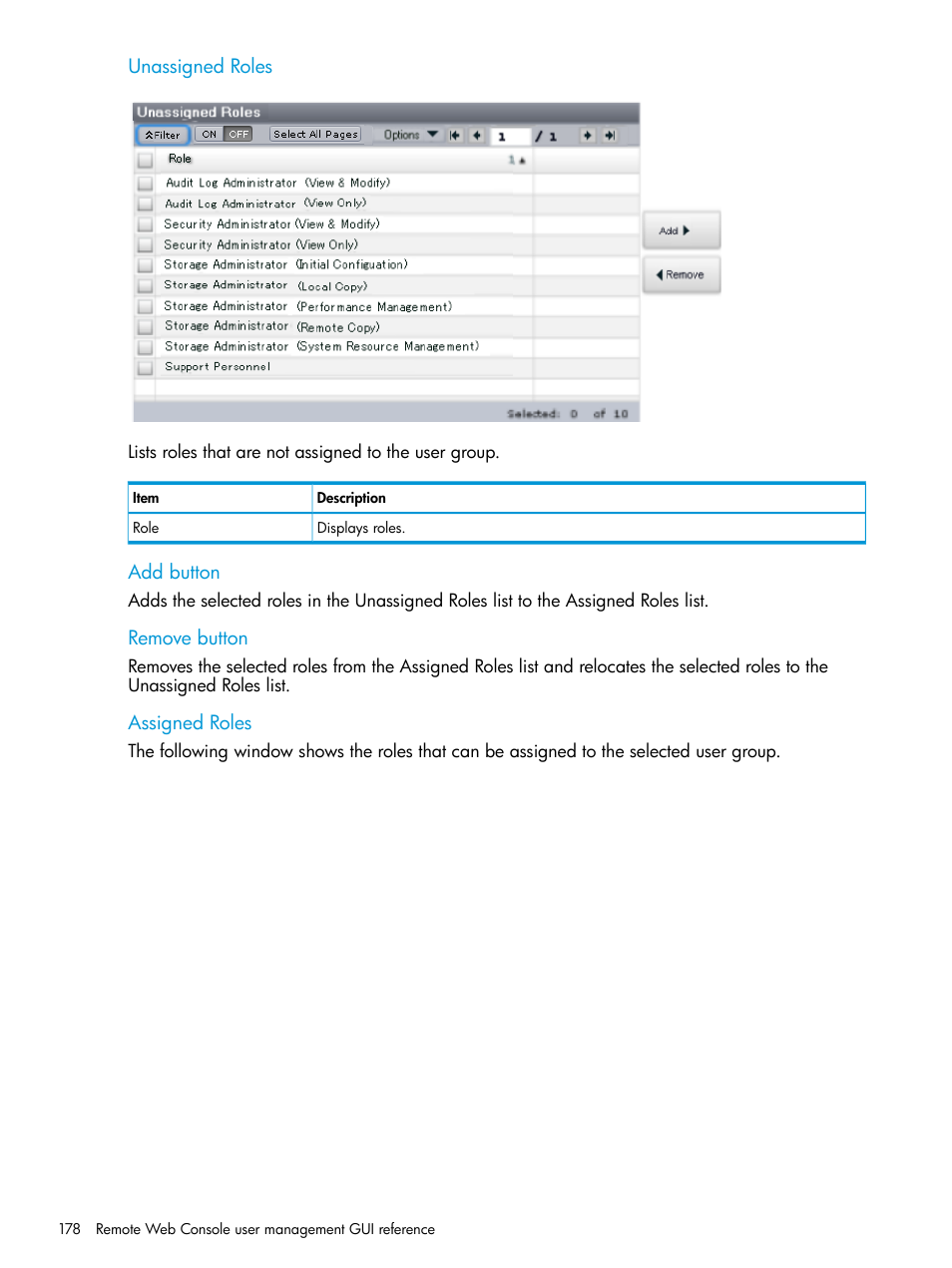 HP XP7 Storage User Manual | Page 178 / 258