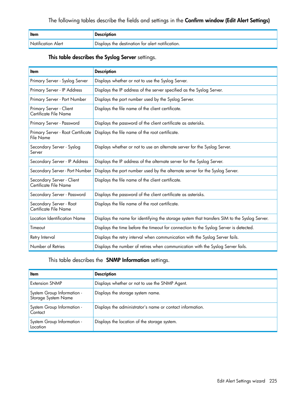 HP XP7 Storage User Manual | Page 225 / 258