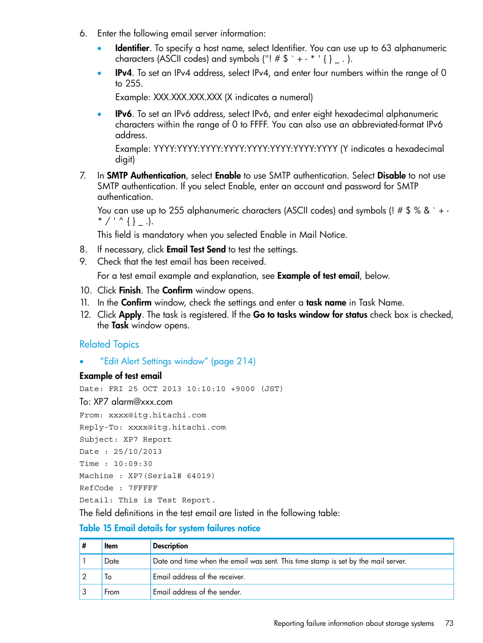 HP XP7 Storage User Manual | Page 73 / 258