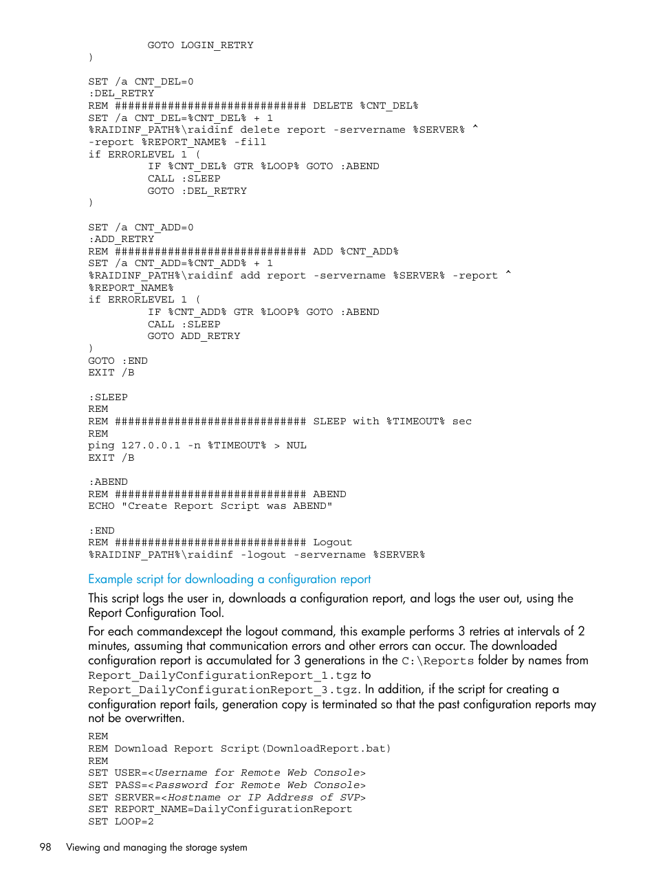 HP XP7 Storage User Manual | Page 98 / 258