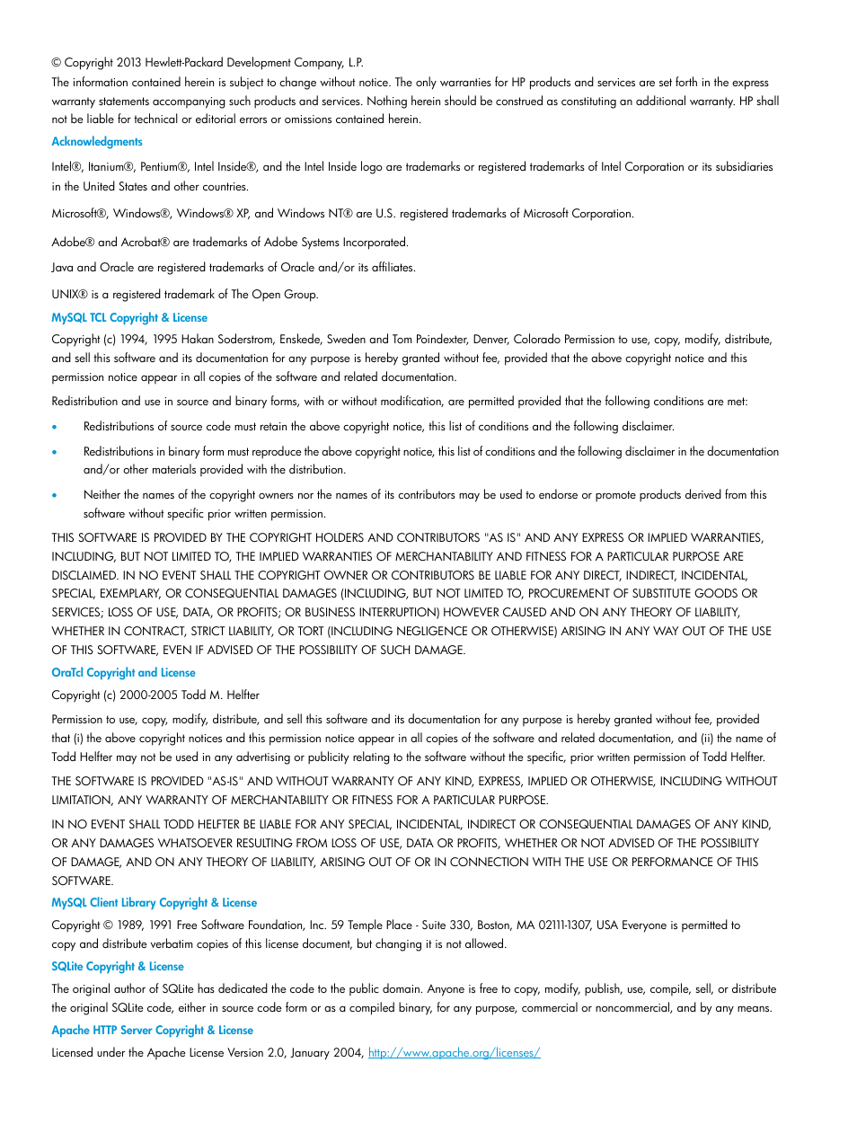 HP 3PAR System Reporter Software User Manual | Page 2 / 237