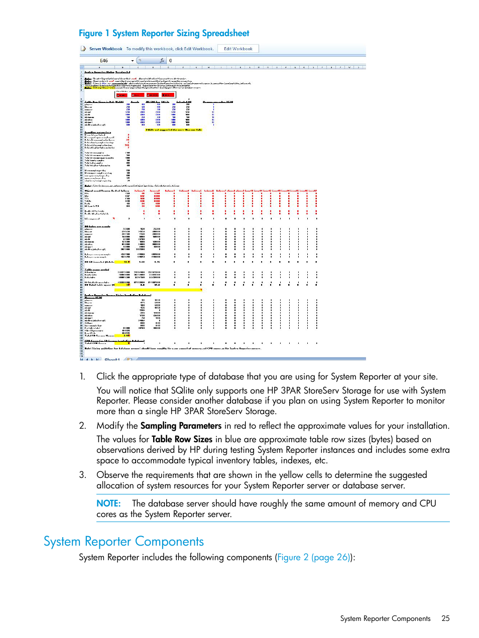 System reporter components | HP 3PAR System Reporter Software User Manual | Page 25 / 237