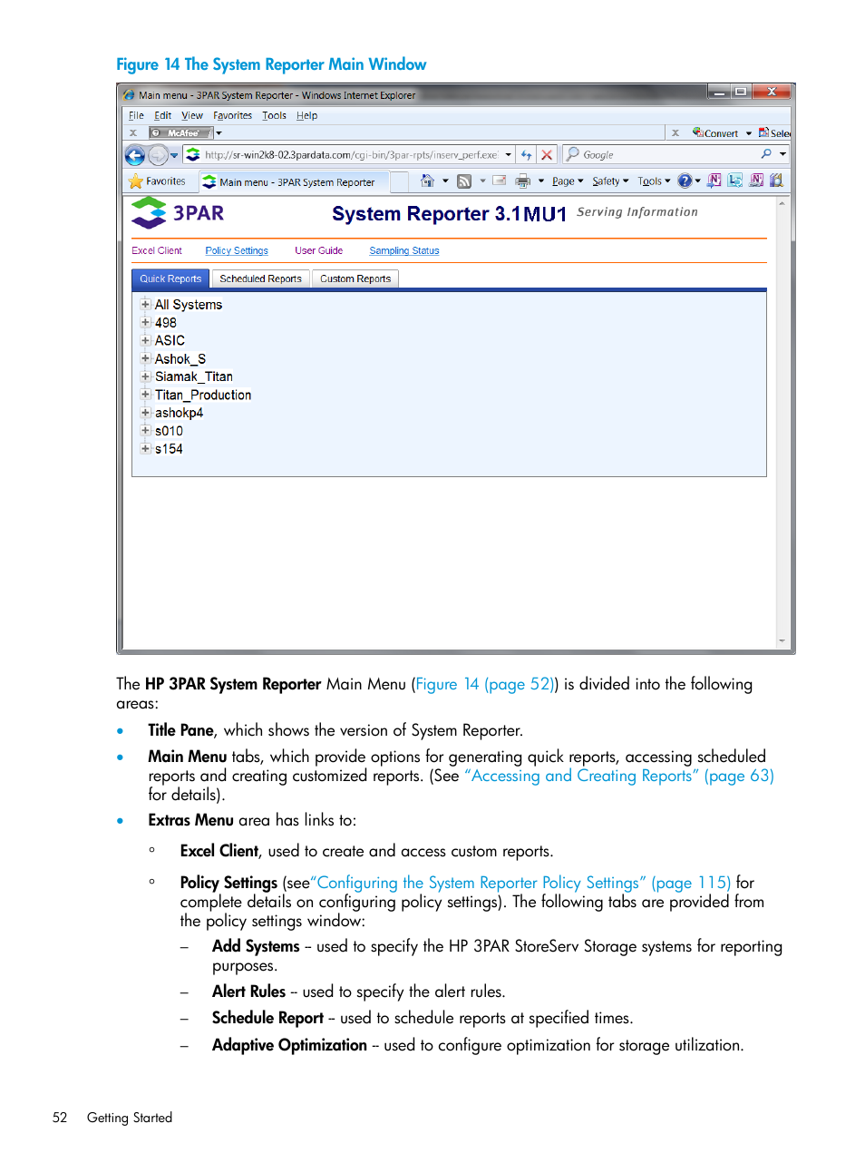 HP 3PAR System Reporter Software User Manual | Page 52 / 237