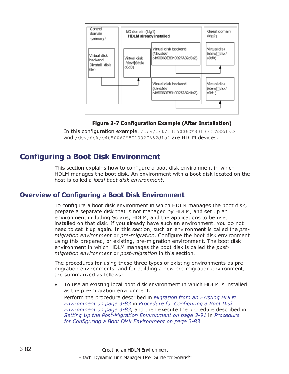 Configuring a boot disk environment, Overview of configuring a boot disk environment, Configuring a boot disk environment -82 | HP XP P9500 Storage User Manual | Page 148 / 618