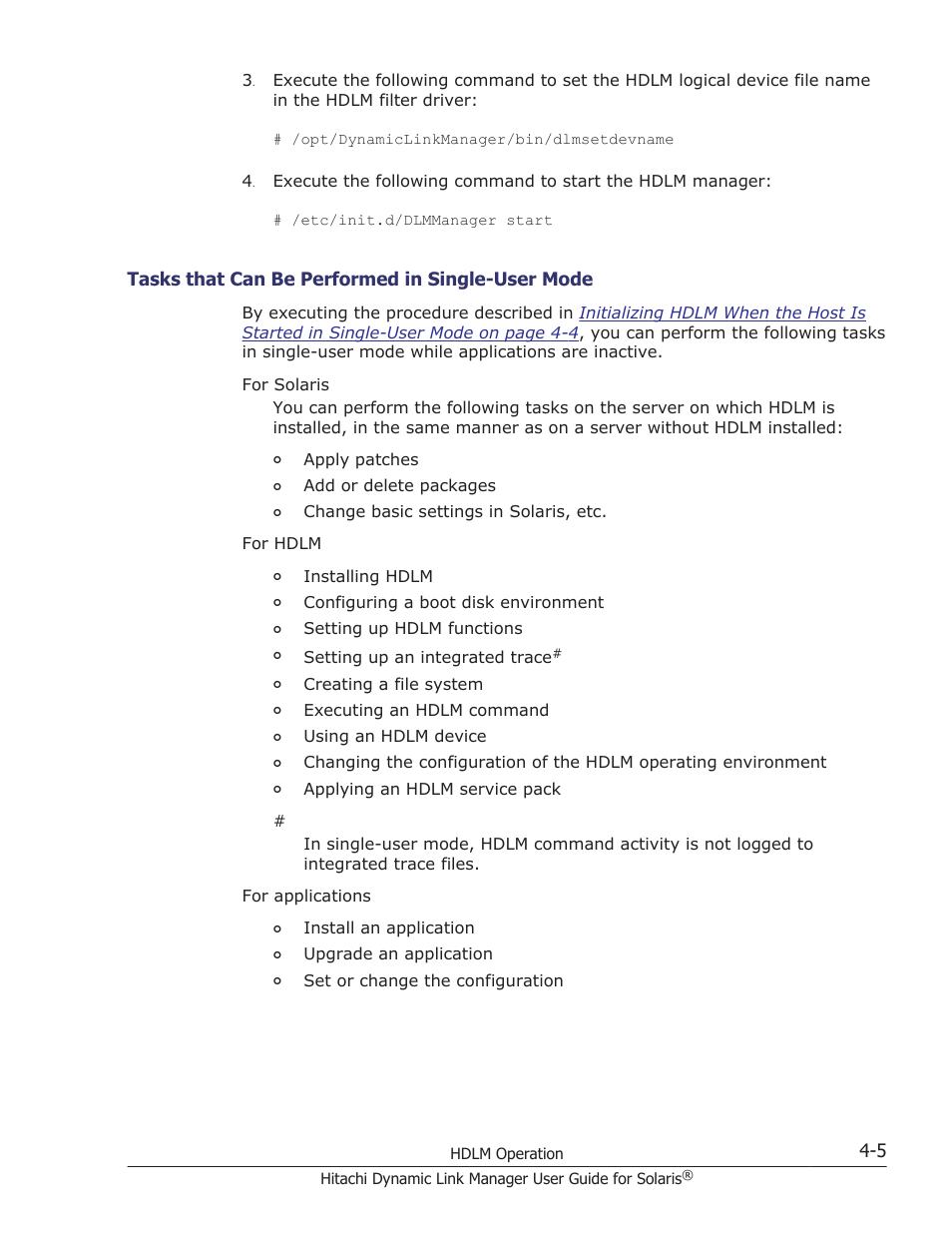 Tasks that can be performed in single-user mode -5, Tasks that can be performed in single-user mode | HP XP P9500 Storage User Manual | Page 267 / 618