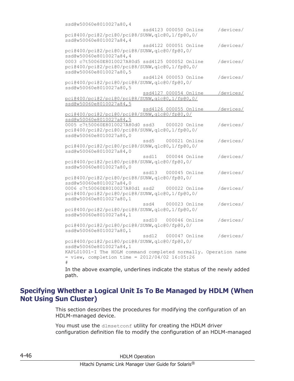 Cluster) -46, Specifying | HP XP P9500 Storage User Manual | Page 308 / 618