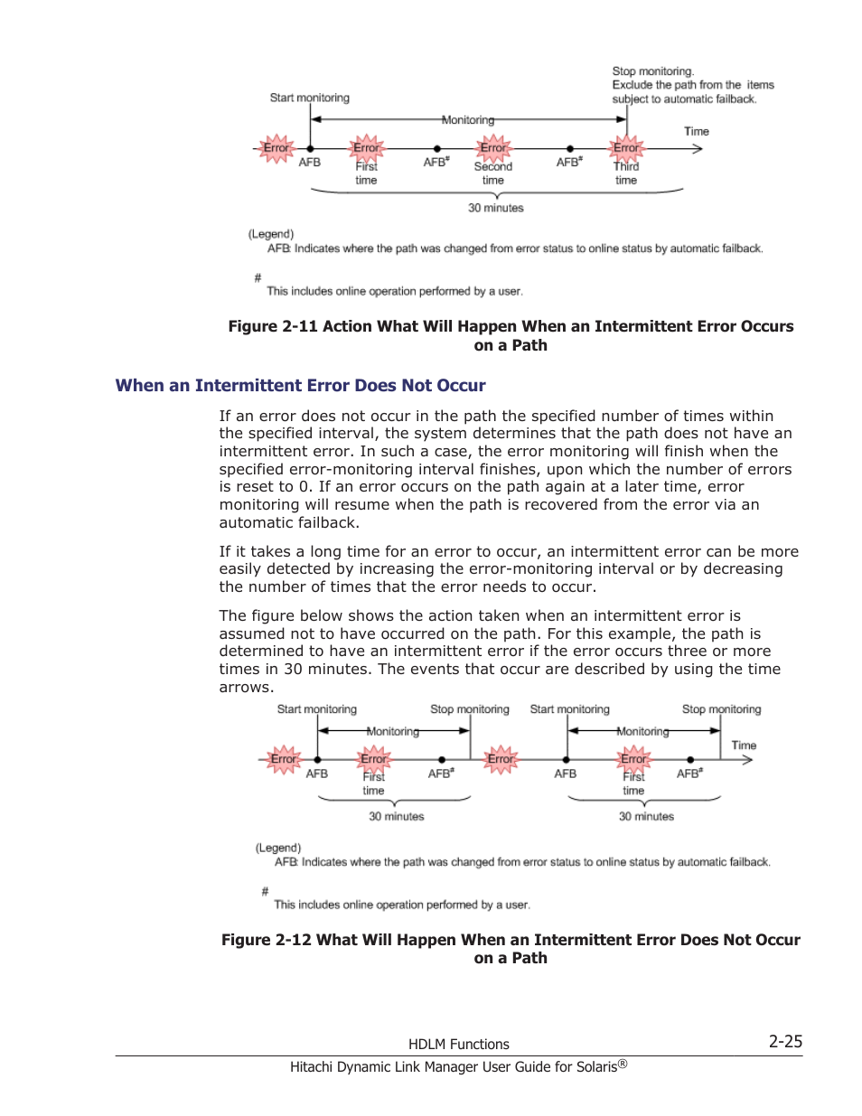 When an intermittent error does not occur -25 | HP XP P9500 Storage User Manual | Page 47 / 618