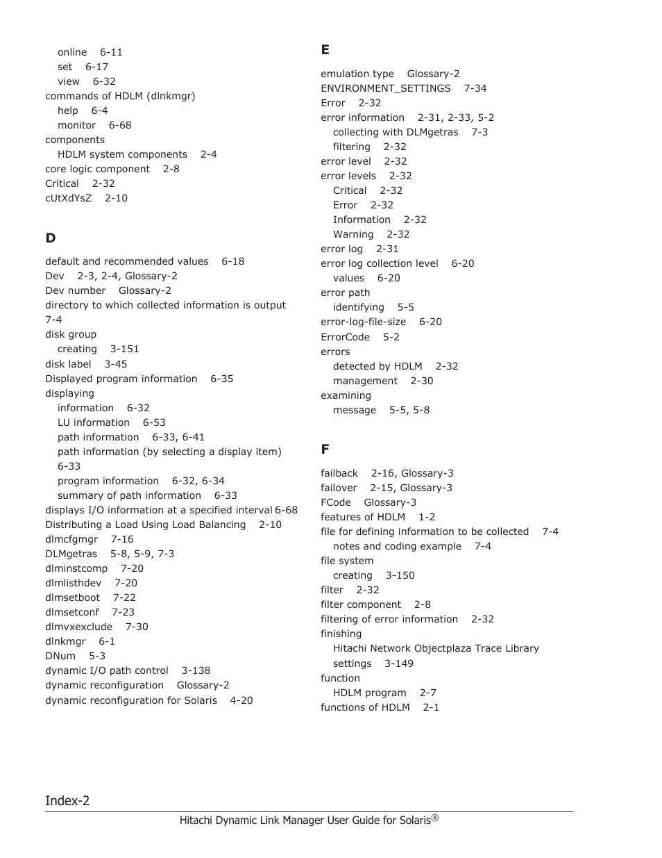 Index-2 | HP XP P9500 Storage User Manual | Page 612 / 618