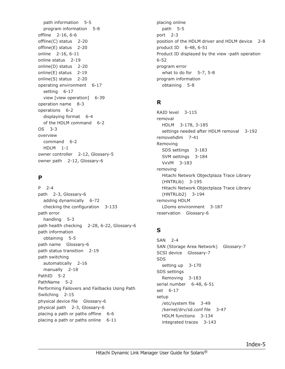 Index-5 | HP XP P9500 Storage User Manual | Page 615 / 618