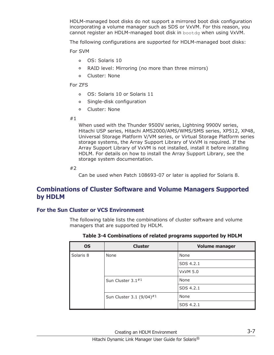 For the sun cluster or vcs environment -7 | HP XP P9500 Storage User Manual | Page 73 / 618