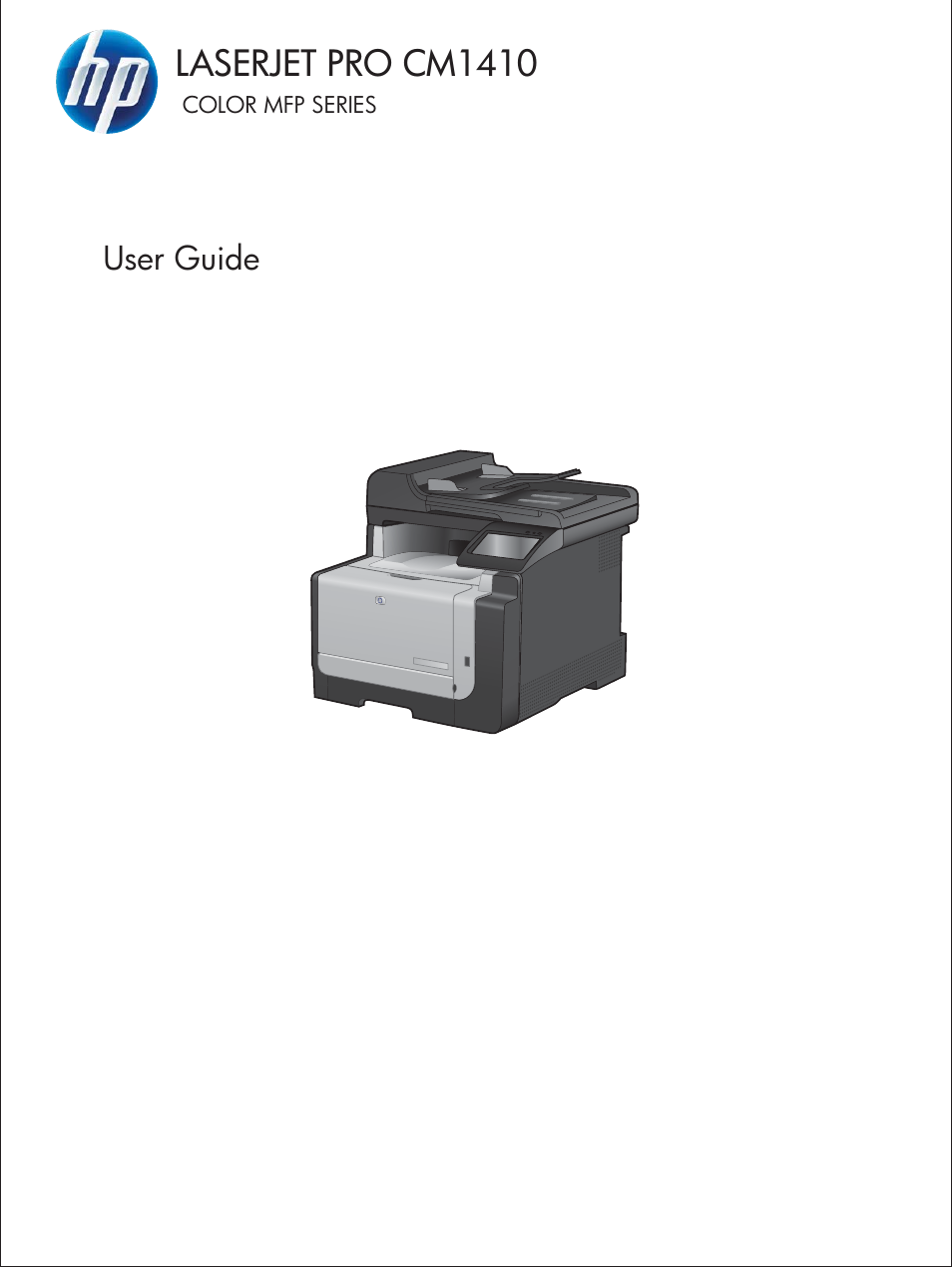 HP LaserJet Pro CM1415fnw Color Multifunction Printer User Manual | 308 pages