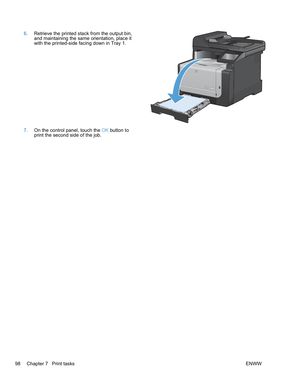 HP LaserJet Pro CM1415fnw Color Multifunction Printer User Manual | Page 114 / 308