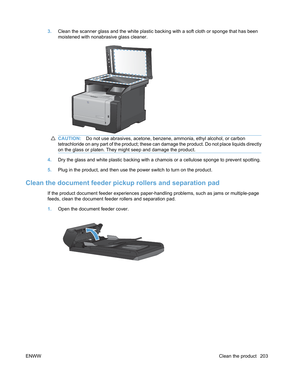 HP LaserJet Pro CM1415fnw Color Multifunction Printer User Manual | Page 219 / 308