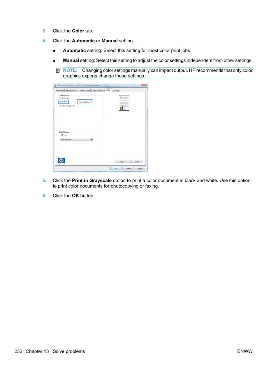 HP LaserJet Pro CM1415fnw Color Multifunction Printer User Manual | Page 248 / 308