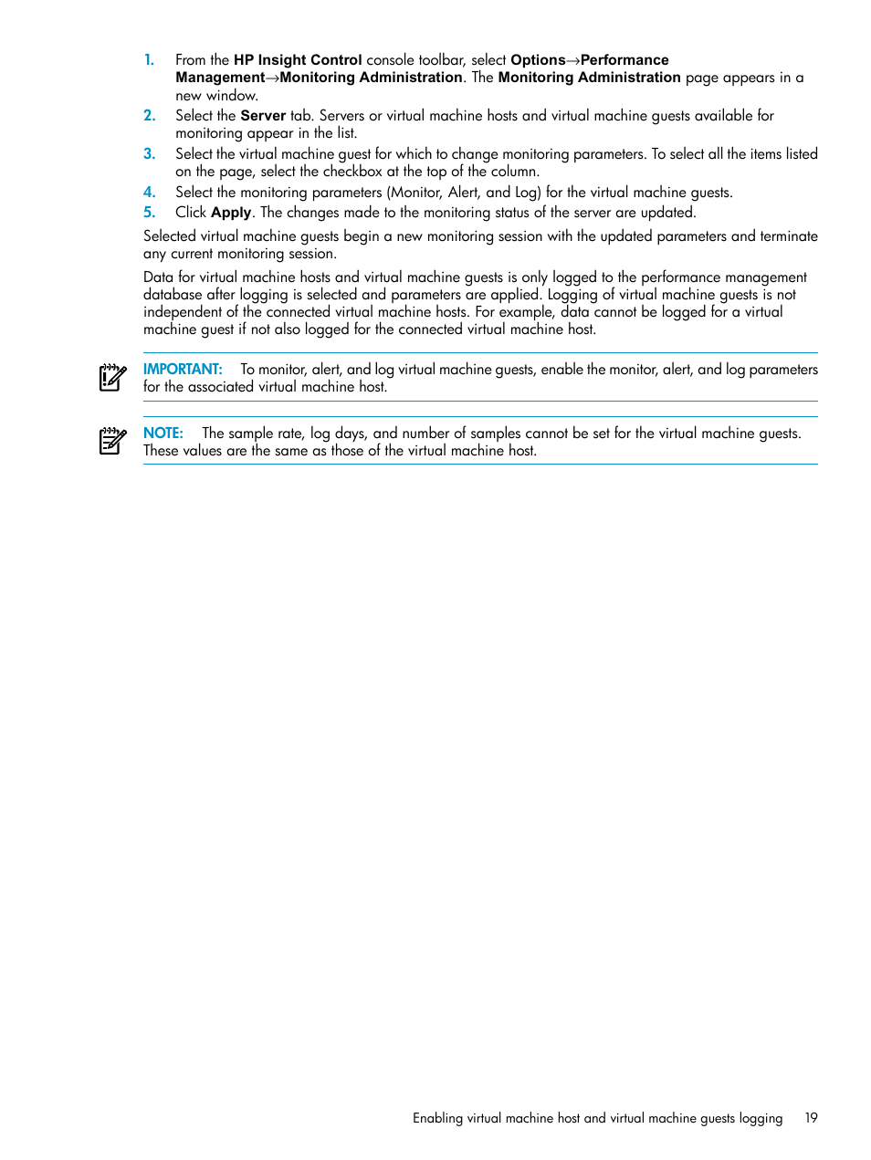 HP Insight Control User Manual | Page 19 / 79