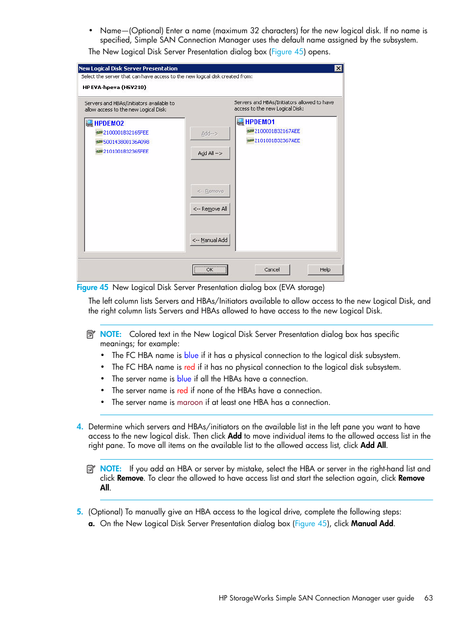 HP 8.20q Fibre Channel Switch User Manual | Page 63 / 98