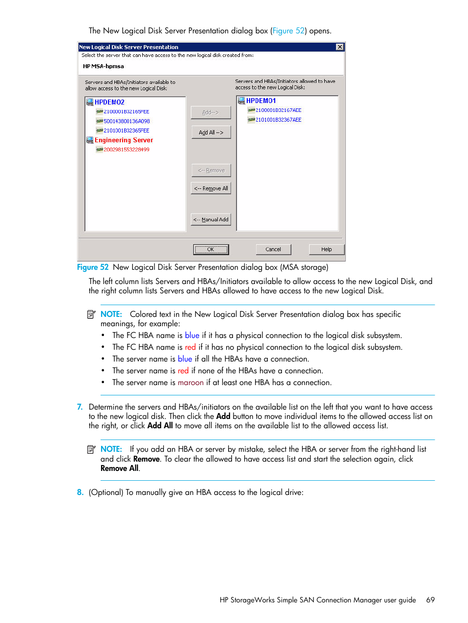 HP 8.20q Fibre Channel Switch User Manual | Page 69 / 98