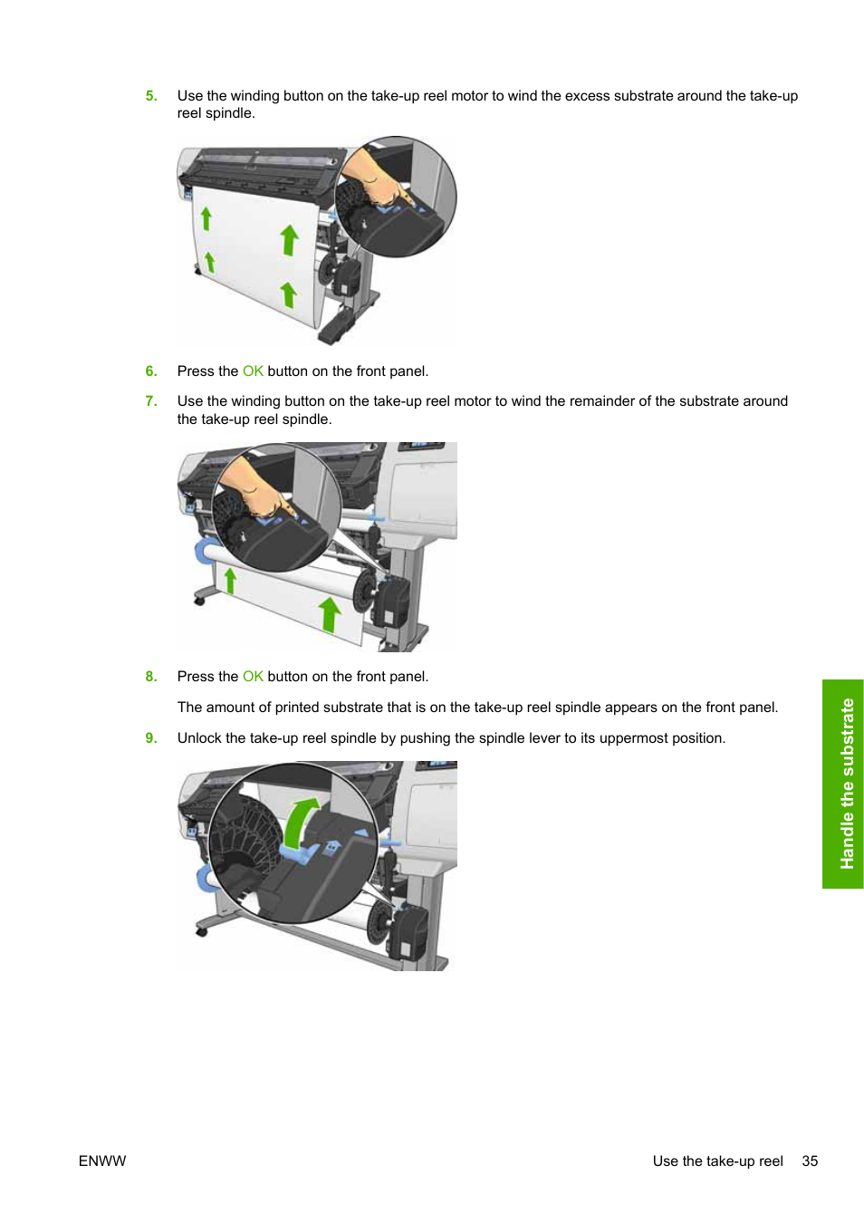 HP Designjet L25500 Printer series User Manual | Page 39 / 82