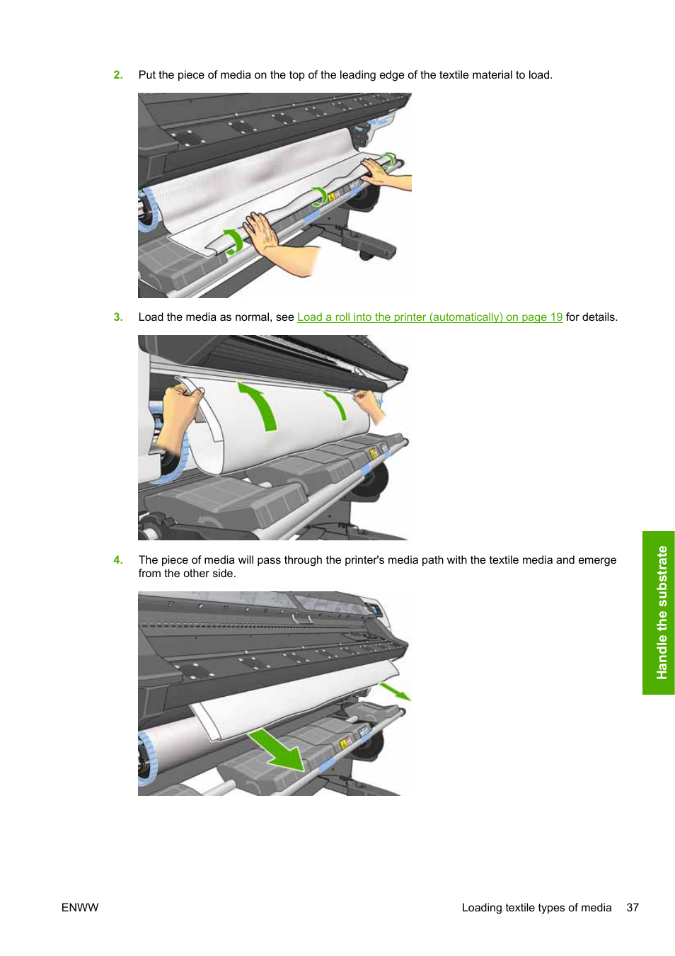 HP Designjet L25500 Printer series User Manual | Page 41 / 82