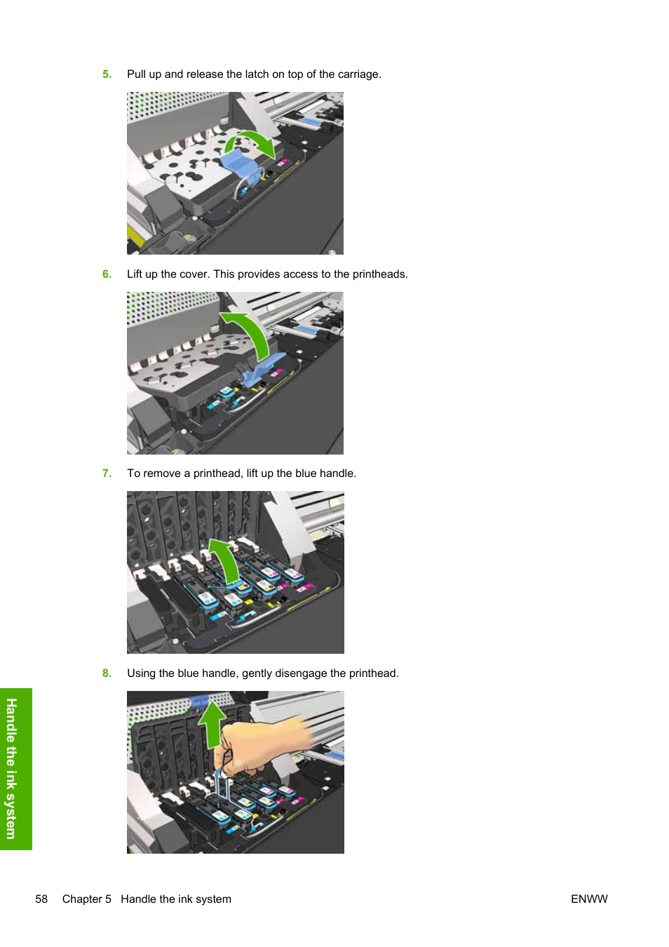 HP Designjet L25500 Printer series User Manual | Page 62 / 82