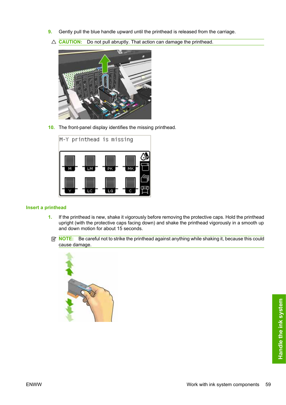 HP Designjet L25500 Printer series User Manual | Page 63 / 82