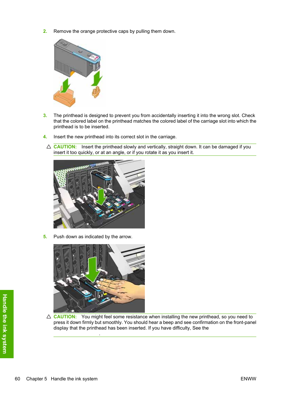 HP Designjet L25500 Printer series User Manual | Page 64 / 82