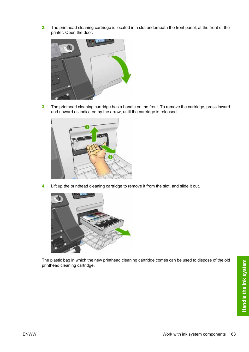 HP Designjet L25500 Printer series User Manual | Page 67 / 82