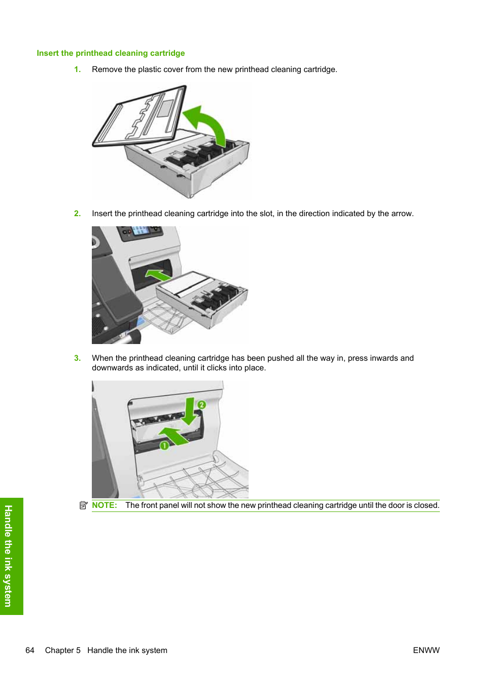 HP Designjet L25500 Printer series User Manual | Page 68 / 82