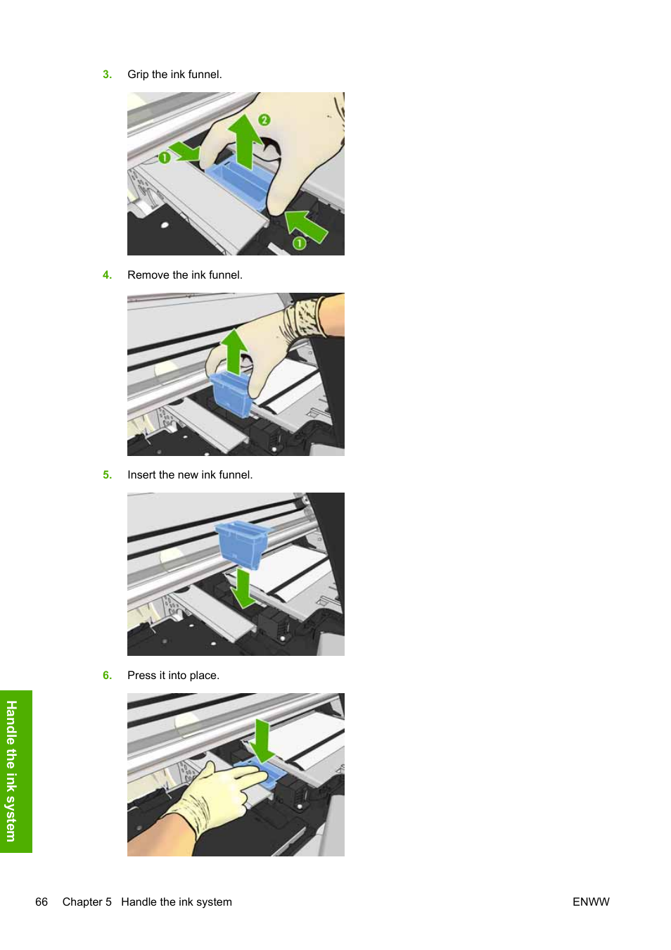 HP Designjet L25500 Printer series User Manual | Page 70 / 82