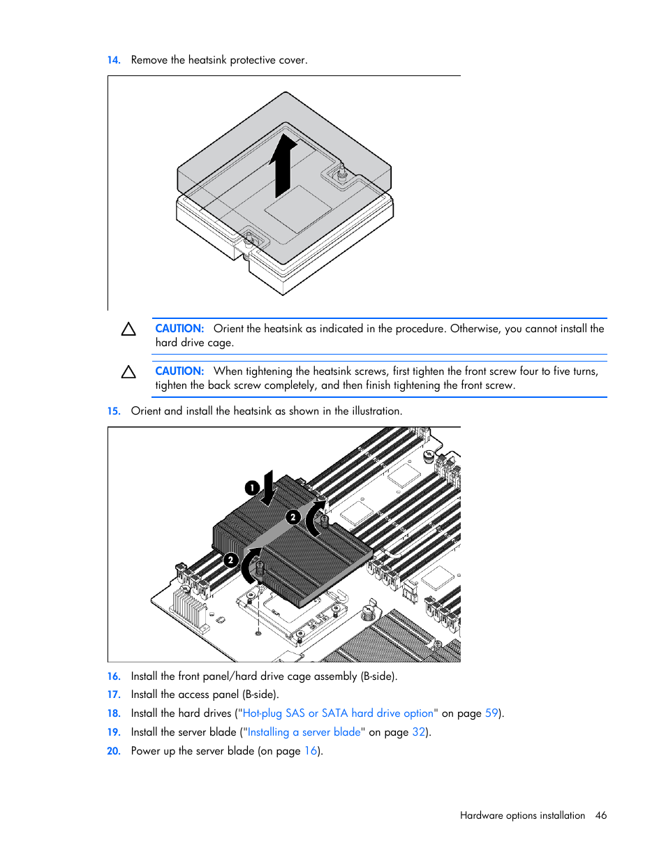 HP ProLiant BL680c G7 Server-Blade User Manual | Page 46 / 134