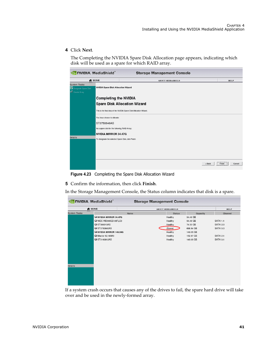 HP ProLiant ML115 Server User Manual | Page 45 / 58