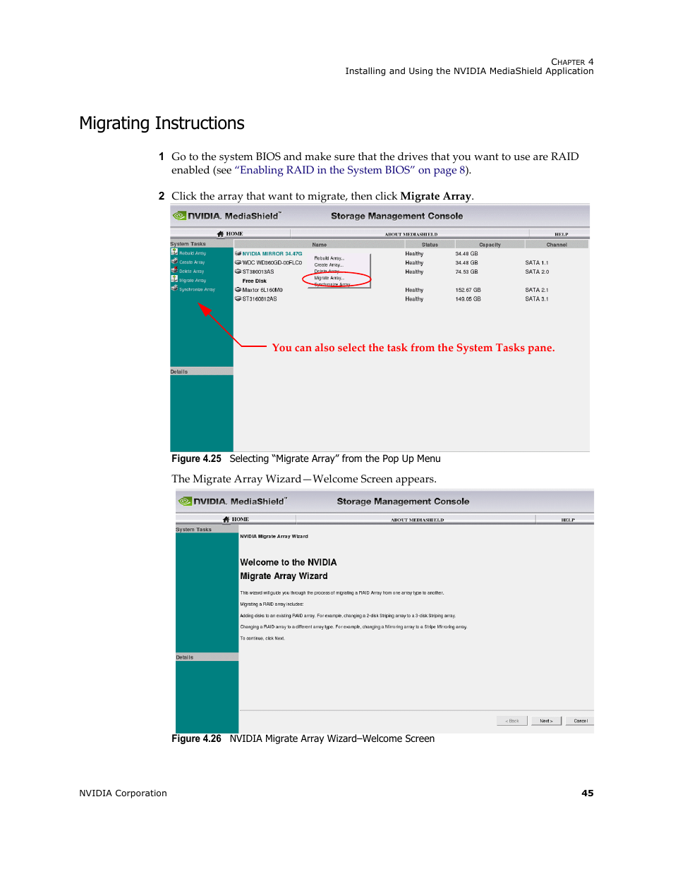 Migrating instructions | HP ProLiant ML115 Server User Manual | Page 49 / 58