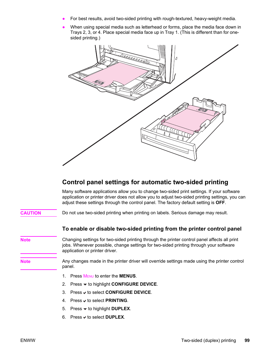 HP Color LaserJet 4650 Printer series User Manual | Page 113 / 276