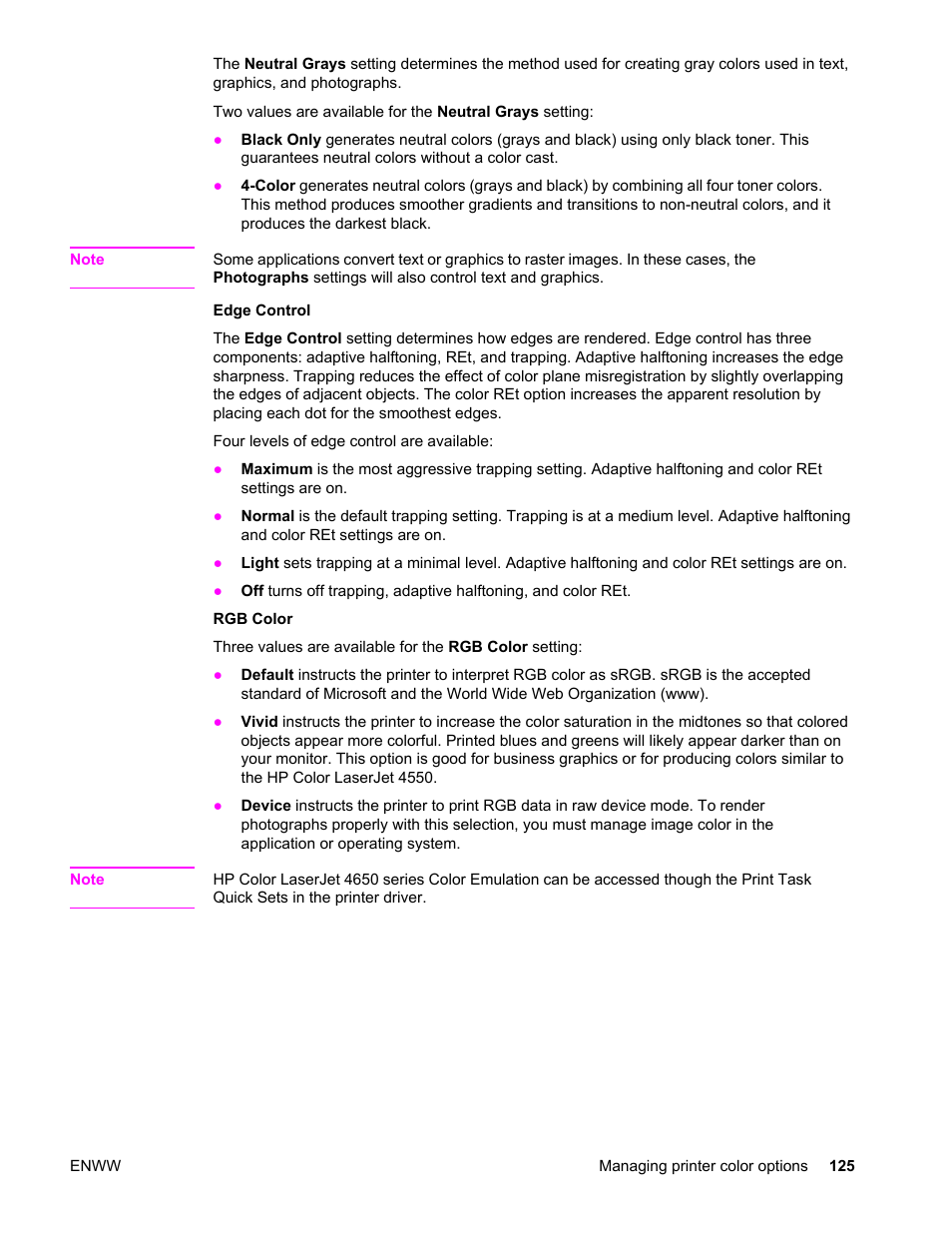HP Color LaserJet 4650 Printer series User Manual | Page 139 / 276