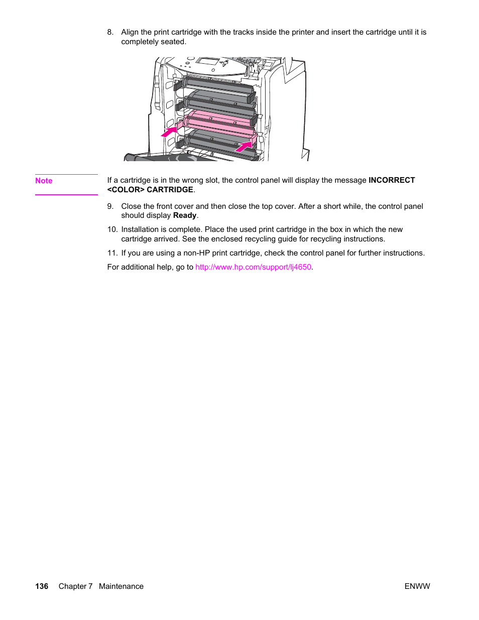HP Color LaserJet 4650 Printer series User Manual | Page 150 / 276