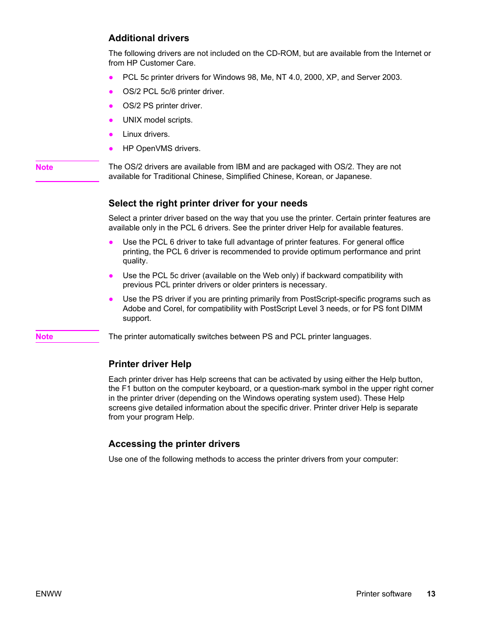 HP Color LaserJet 4650 Printer series User Manual | Page 27 / 276