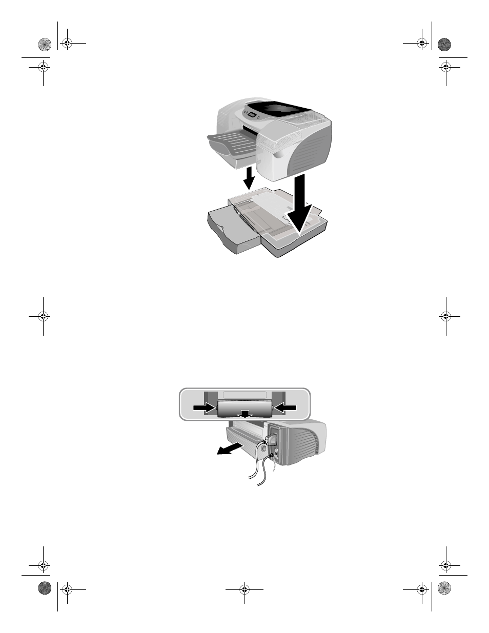 Step 4: install the auto-duplex unit | HP Color Inkjet cp1700 Printer series User Manual | Page 12 / 88