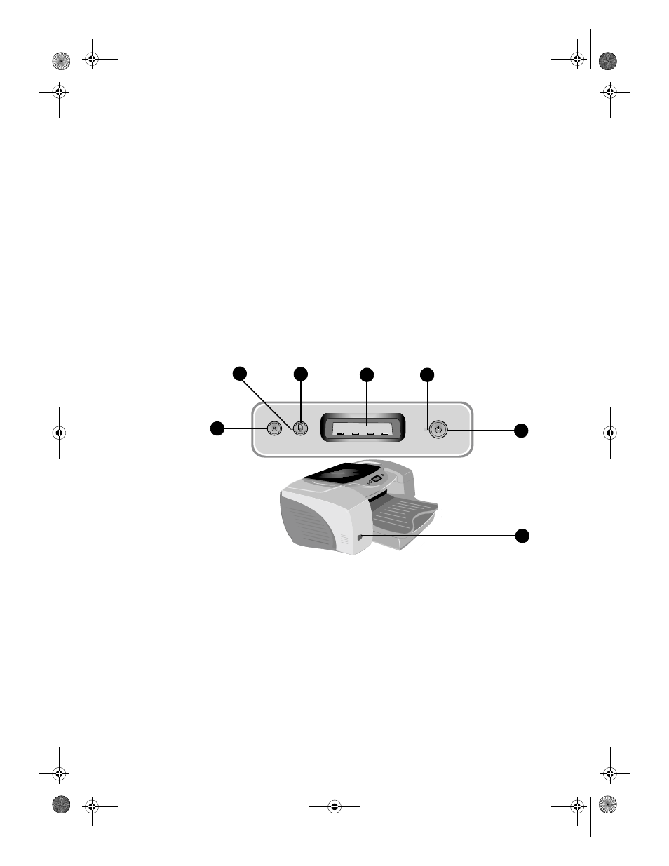 Lcd panel and infrared lens, Lcd panel and infrared lens -2 | HP Color Inkjet cp1700 Printer series User Manual | Page 8 / 88