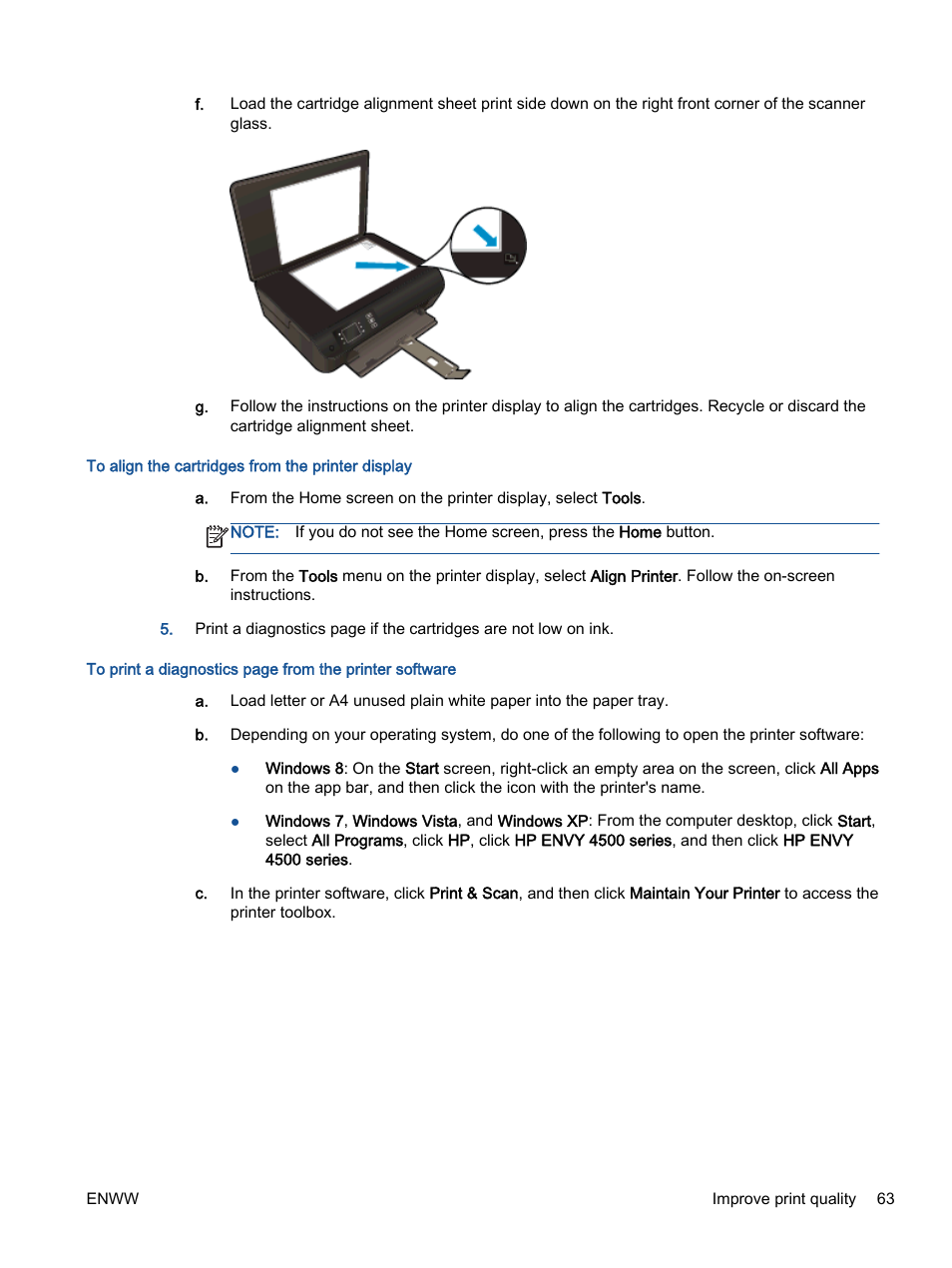 HP ENVY 4501 e-All-in-One Printer User Manual | Page 67 / 108