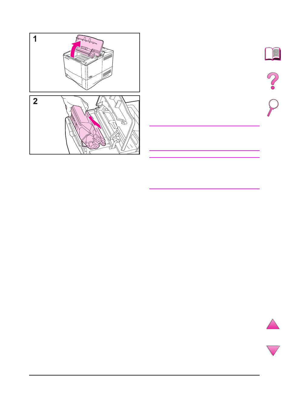 Redistributing the toner | HP LaserJet 4050 Printer series User Manual | Page 103 / 260