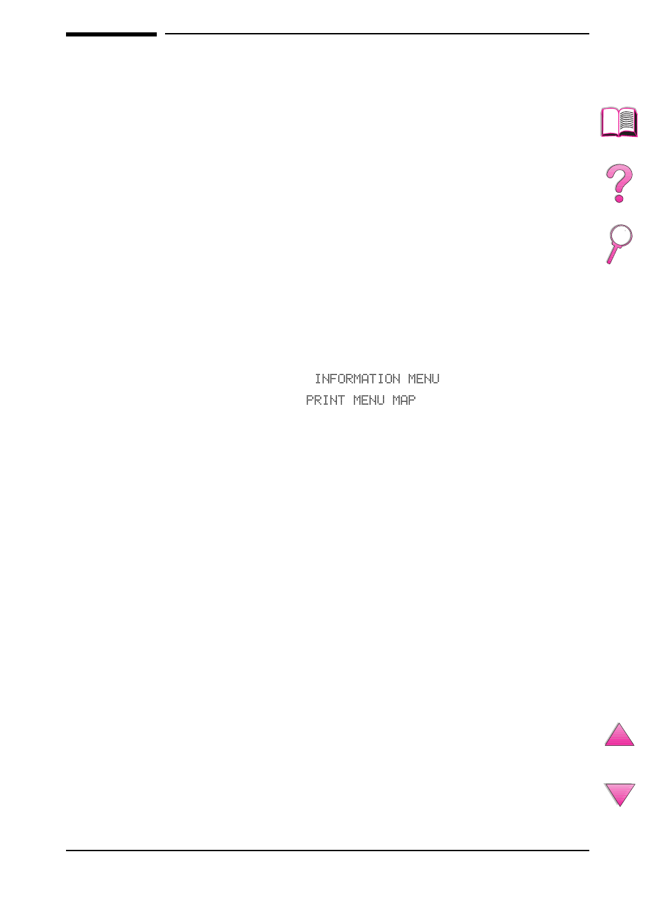 Checking the printer’s configuration, Menu map | HP LaserJet 4050 Printer series User Manual | Page 155 / 260